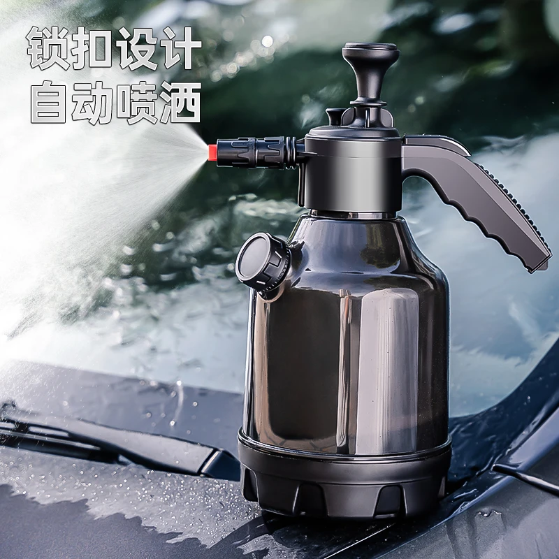 家用气压式喷水壶洗车喷壶园艺家用浇花加厚透明大容量消毒浇水壶