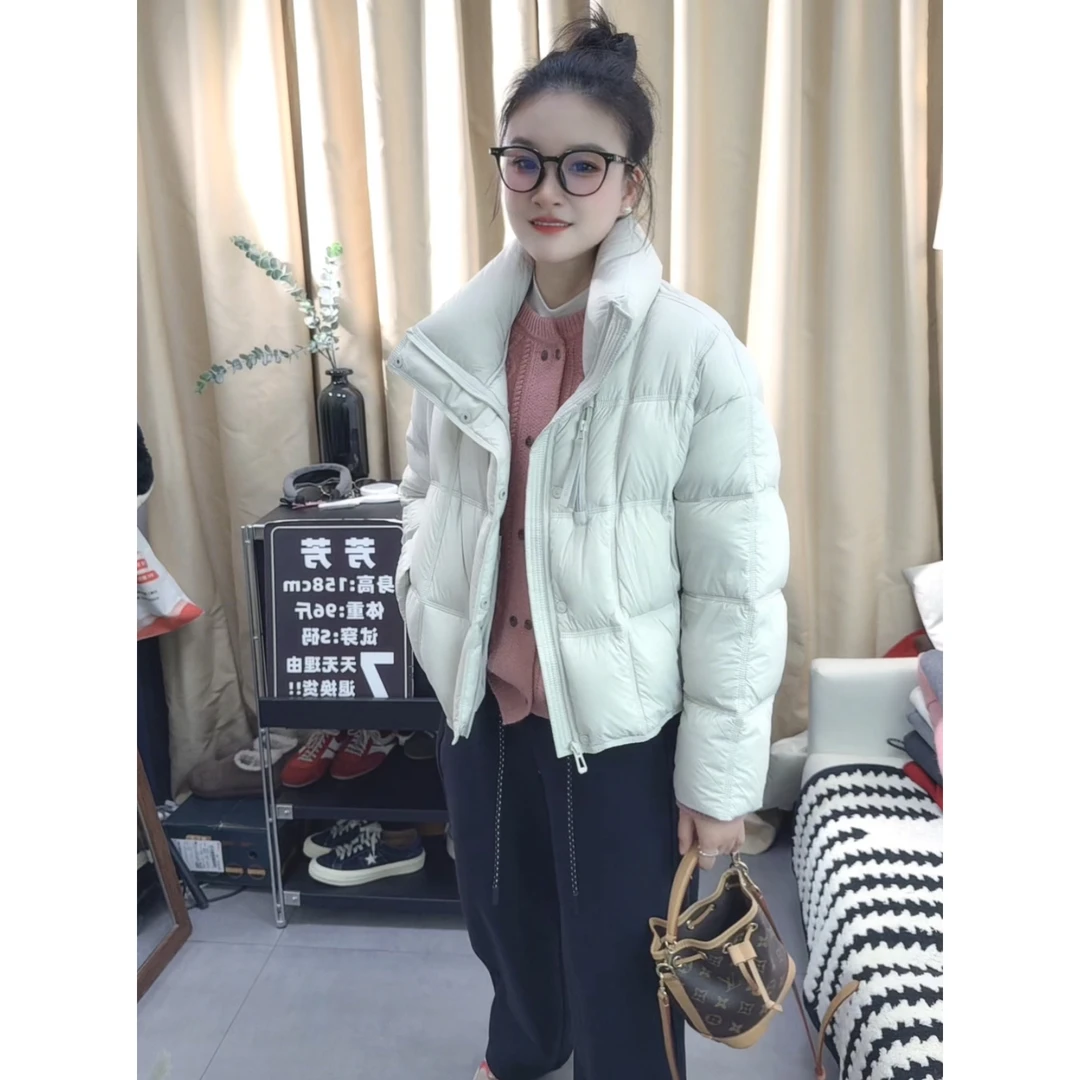 芳芳家【方块鹅绒 】90白鹅绒~正品保障原版原发 ! 冬季保暖鹅绒服