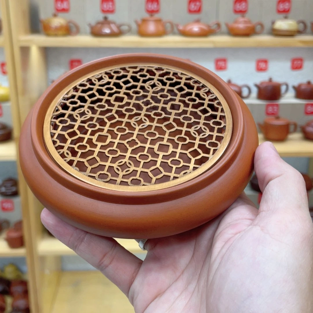 茶壶紫砂壶承内直径10厘米外直径13