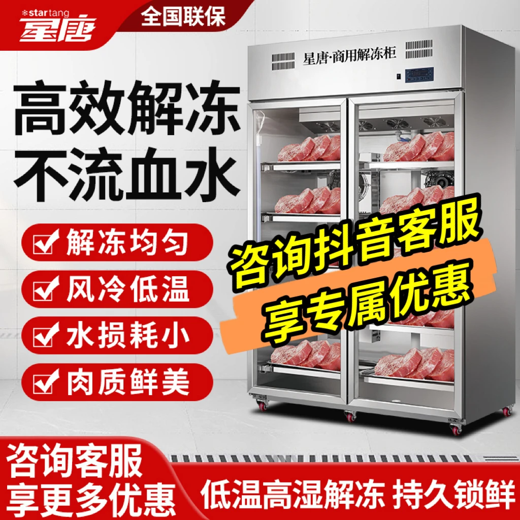 星唐低温高湿解冻柜商用多功能冷藏抑菌化冻机高压静电牛肉排酸柜