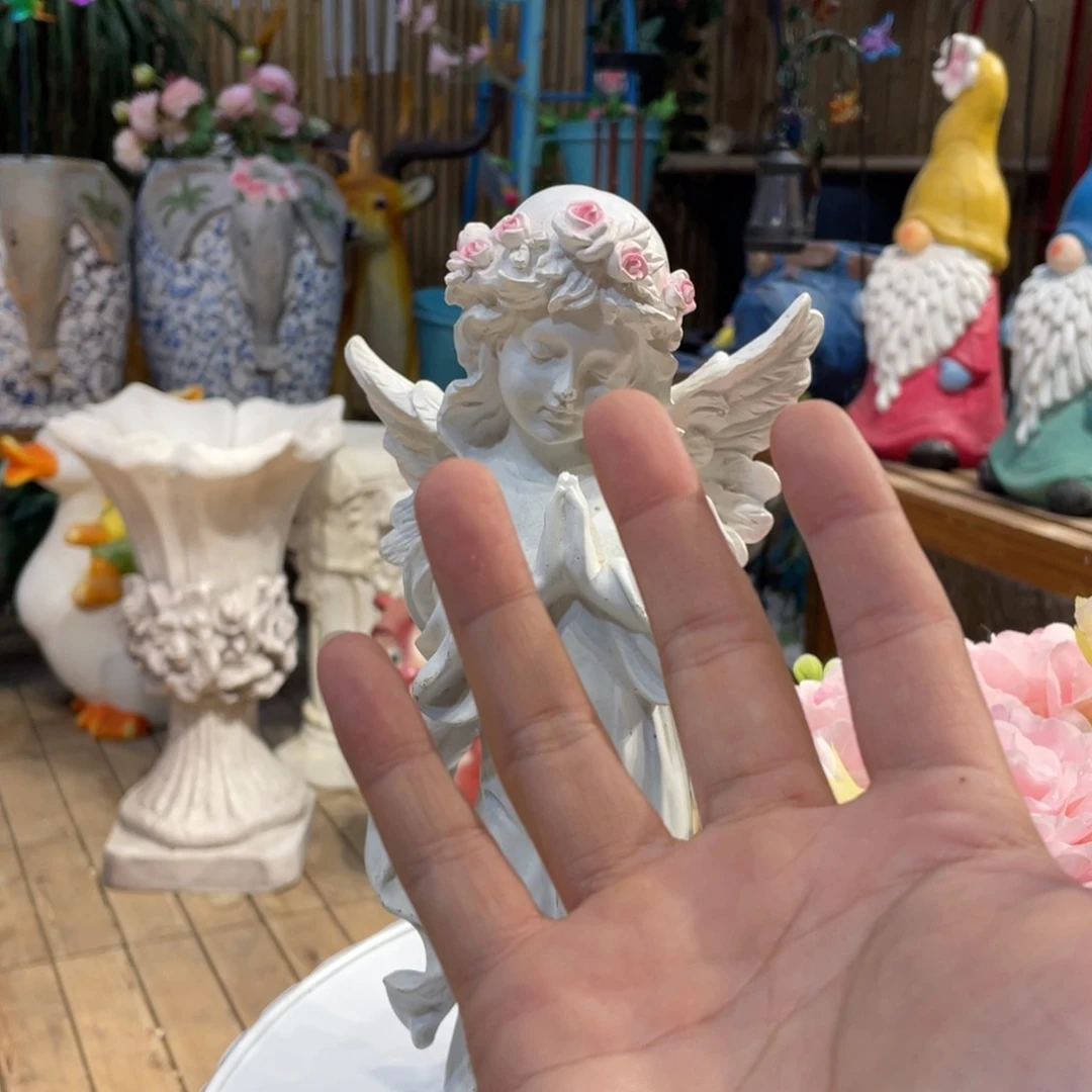 【闪购商品】树脂白色天使摆件