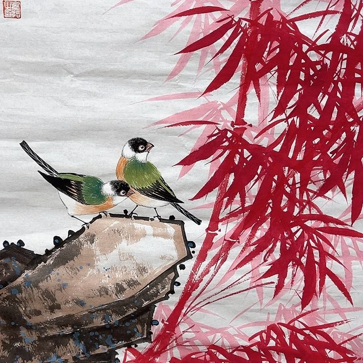 精品国画精品作品