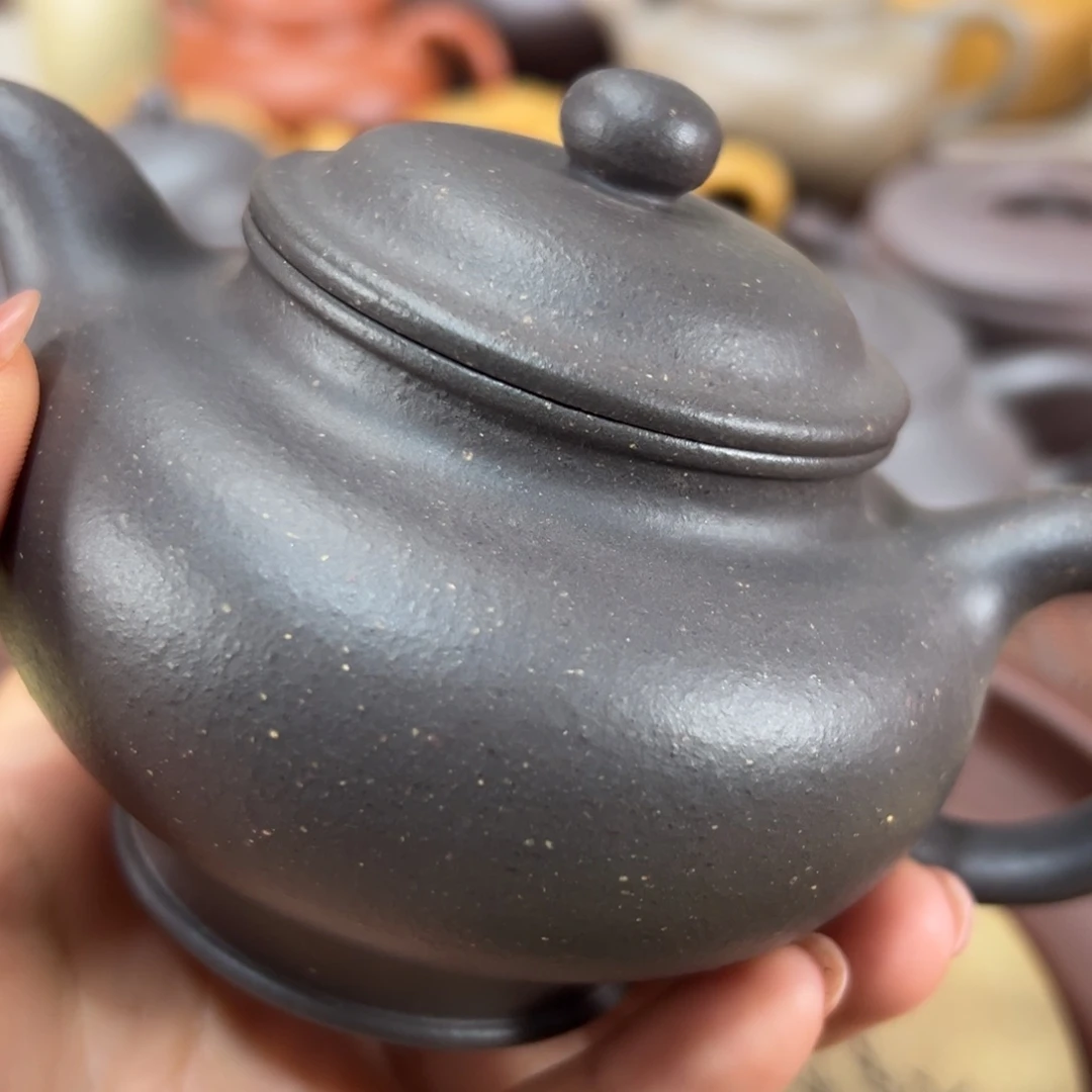 双***粮紫砂茶壶天青孤品福利