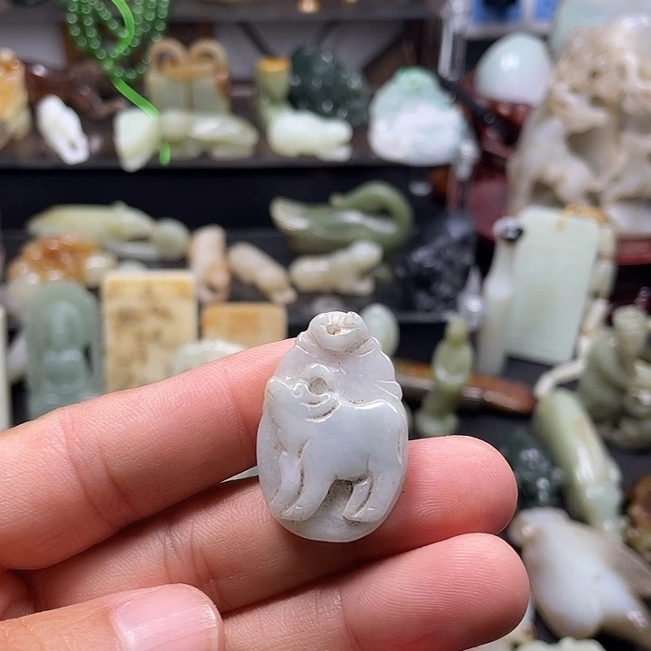 和田玉（糖玉）未镶嵌颈饰