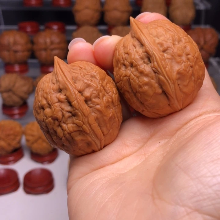 文玩核桃吊坠8金瓜锤