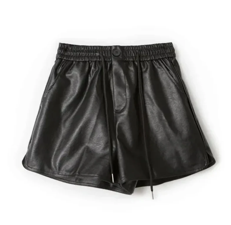 【李美丽专属】舒适显腿细抽绳短裤DK22070