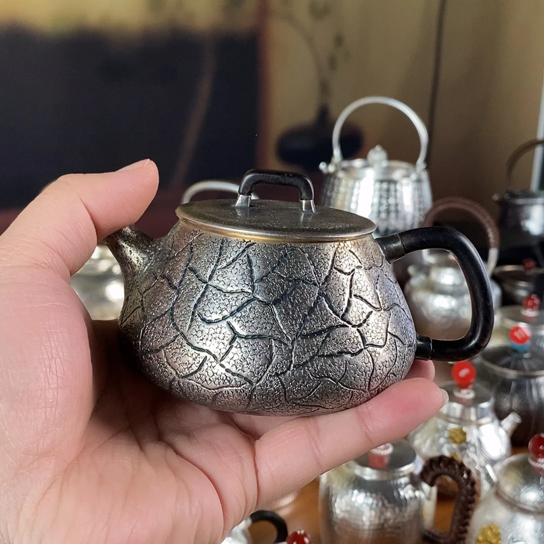 顶***地手工制作紫铜壶工艺