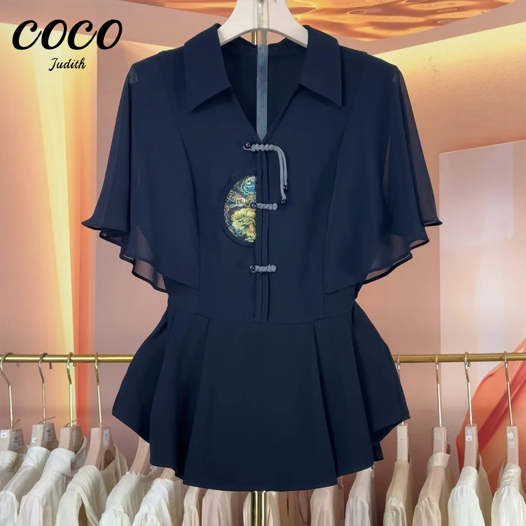 【RG500】2025年时尚气质百搭减龄休闲显瘦新款小衫