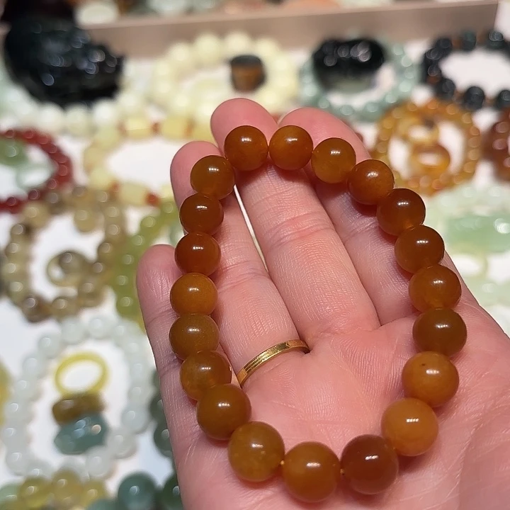 蛇纹石玉未镶嵌手串