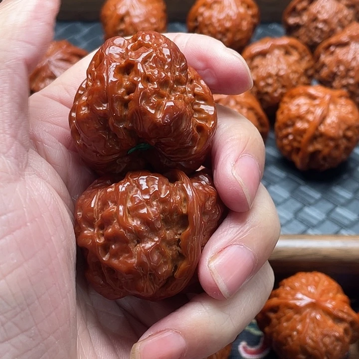 燕***军吊坠文玩核桃蛤蟆