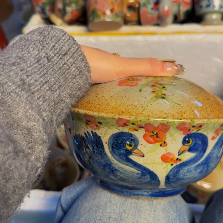 瓷片景德镇陶瓷手工手绘