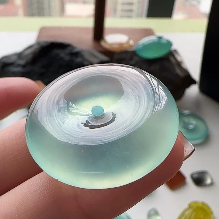 岫玉未镶嵌吊坠(不含链)岫玉