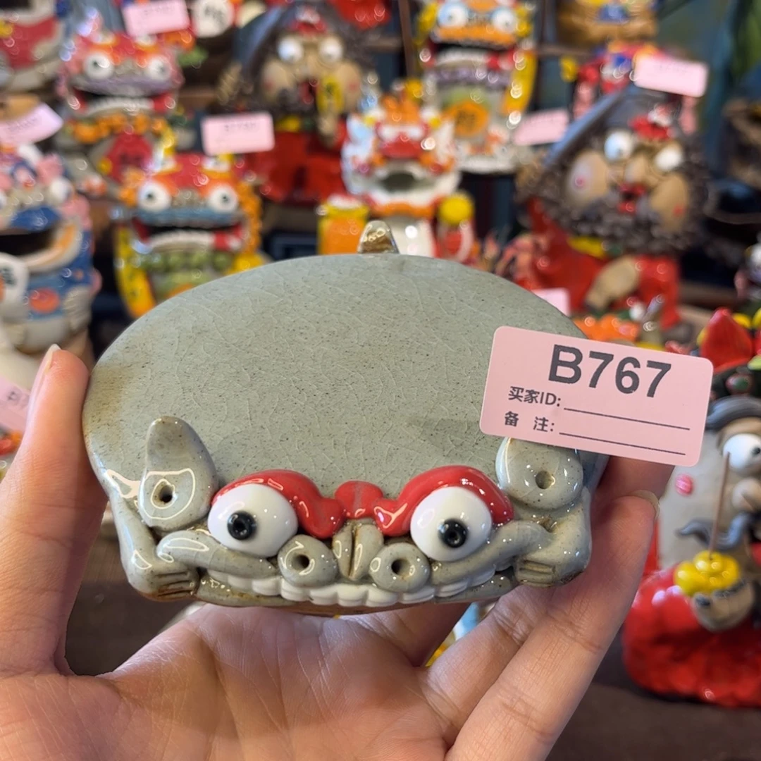 A***u泥塑纯手工茶宠摆件