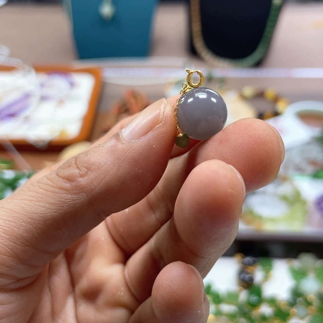 18K金镶嵌手链和田玉