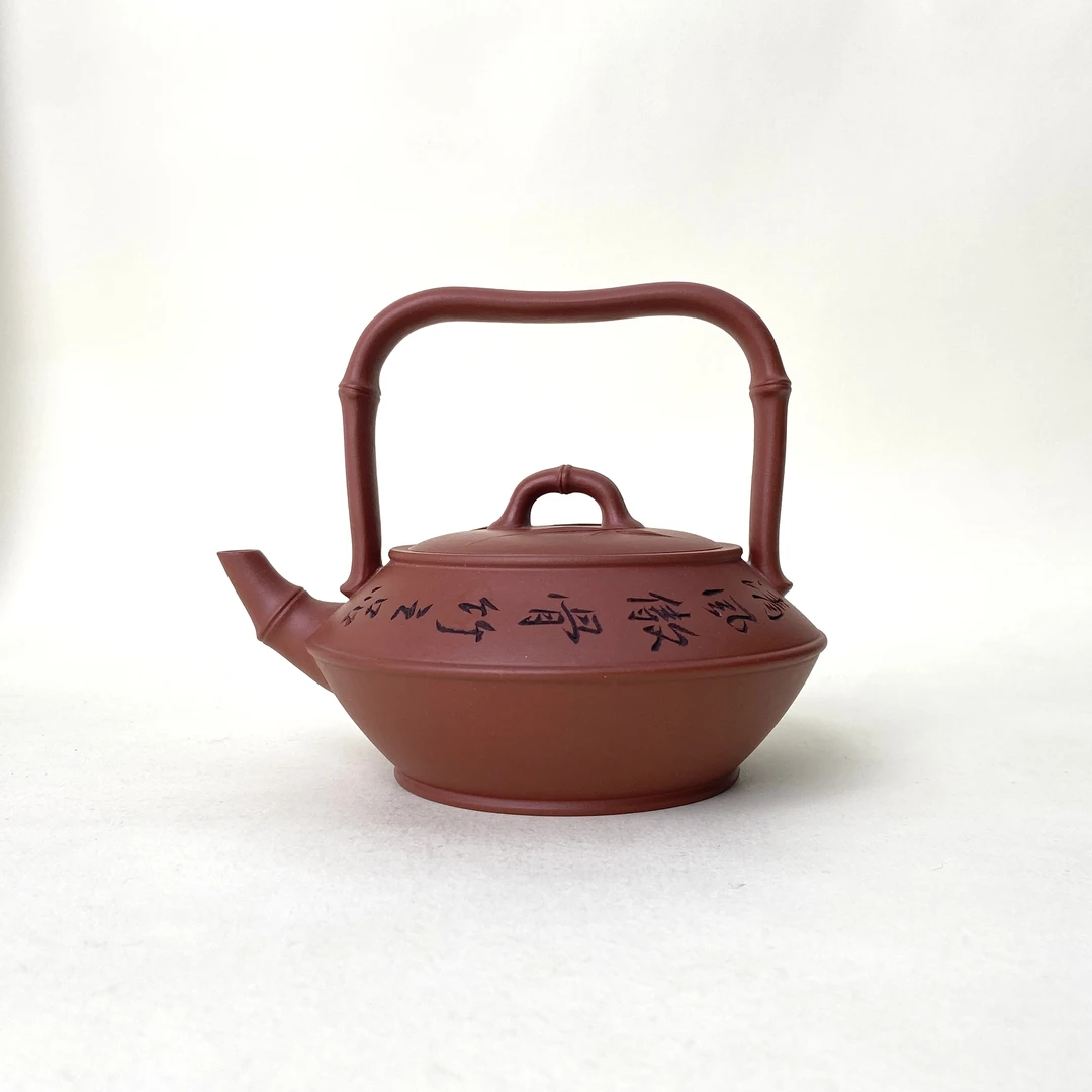 宜兴手工紫砂陶 秦永强茶壶GS3713-1