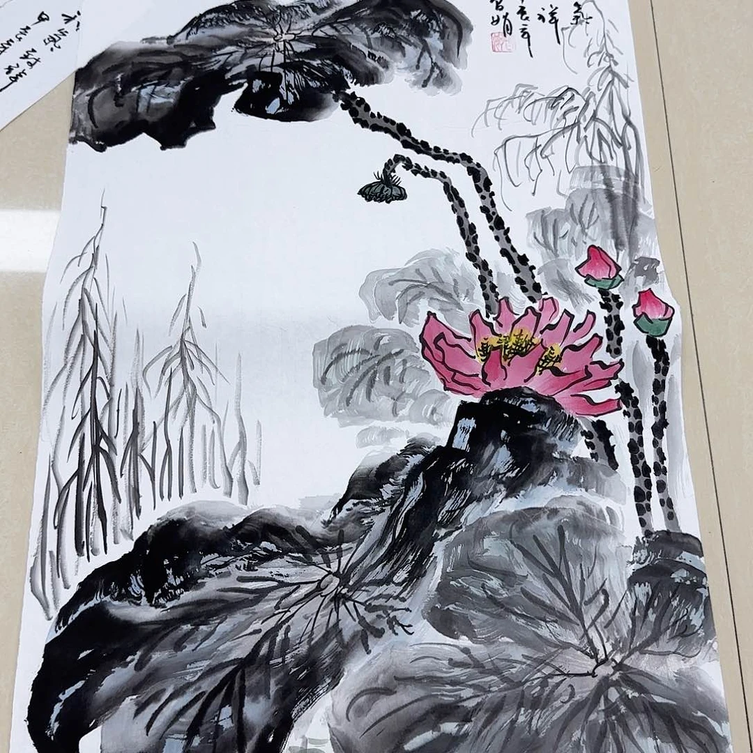 国画国画作品集一个人h