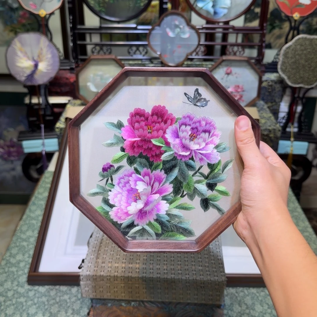 刺绣手工苏绣工艺制作技艺精湛