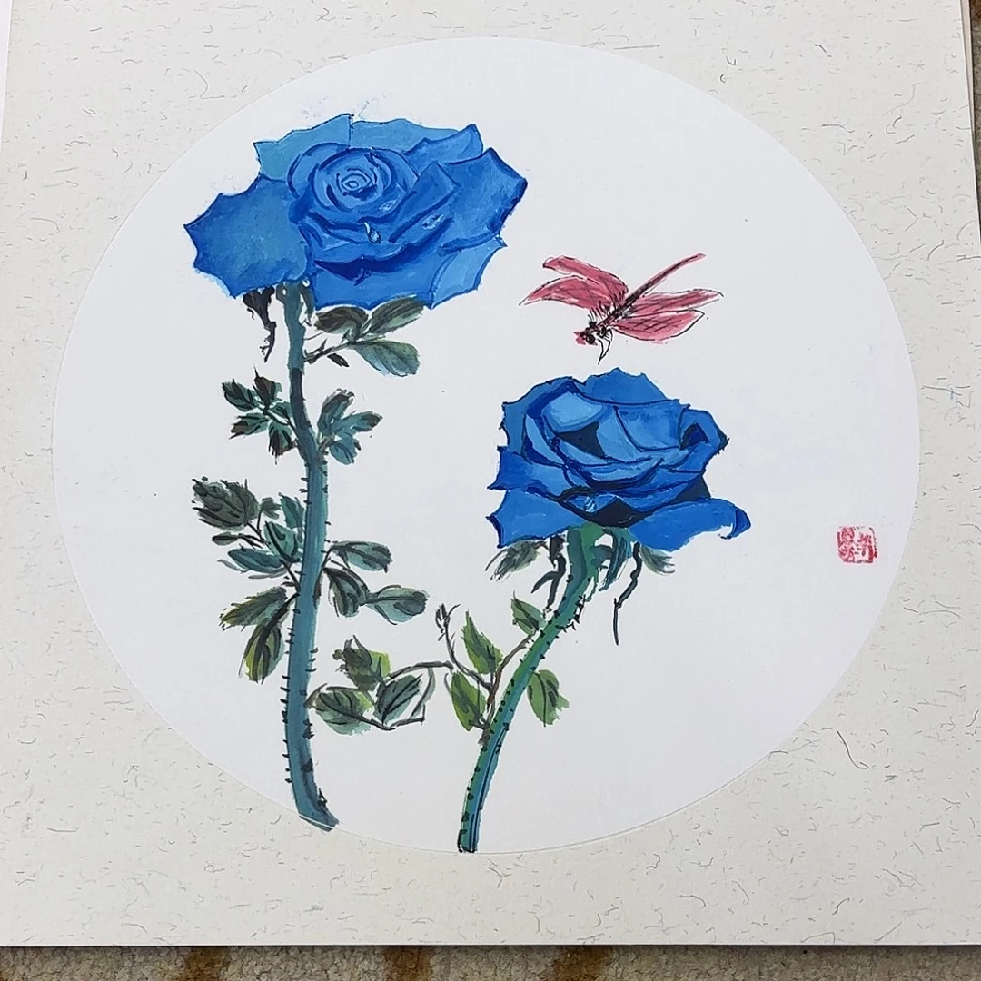 国画33-33卡纸作品艺