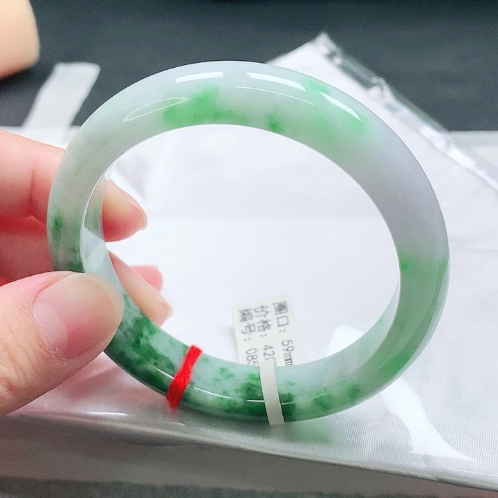 翡翠未镶嵌手镯手镯59