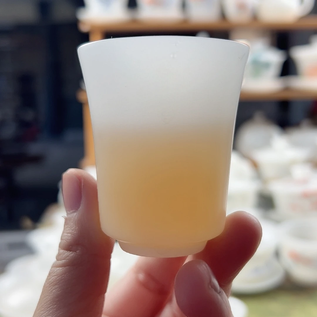 素烧璞玉薄胎沉香杯70ml