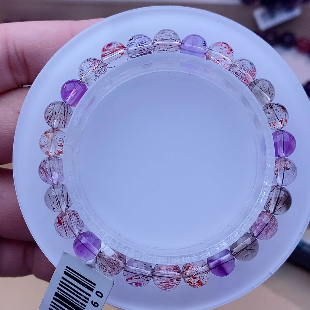 未镶嵌手串水晶仙女超七7+m