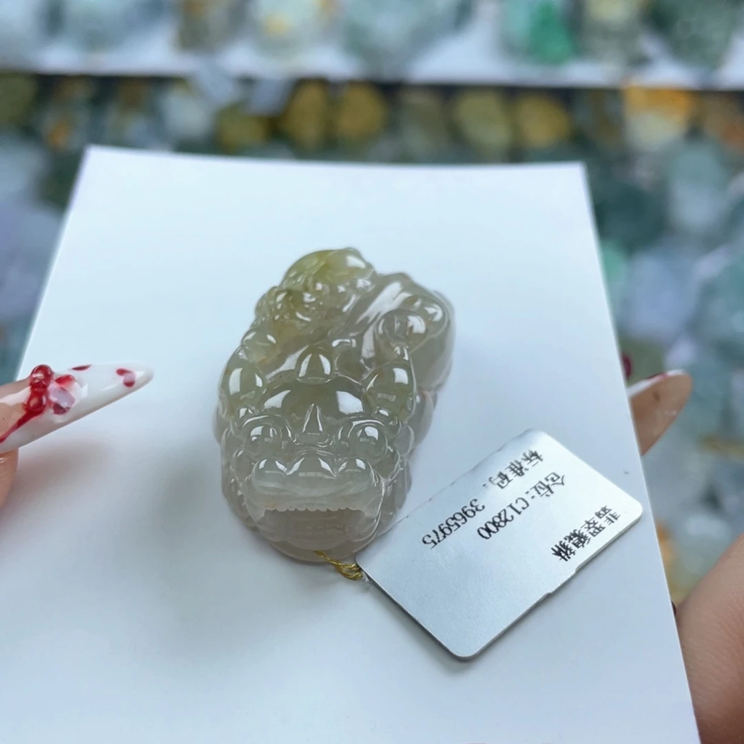 颈饰未镶嵌翡翠貔貅21
