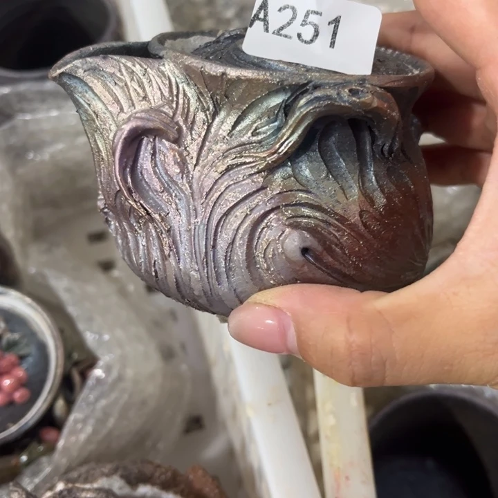 柴烧裸烧纯手工制作