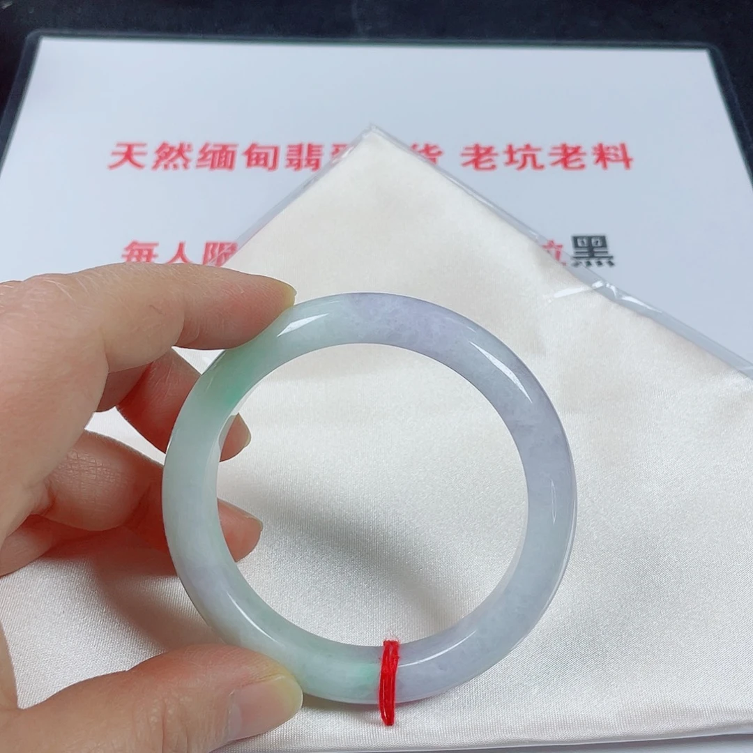 翡翠未镶嵌手镯天然翡翠手镯56