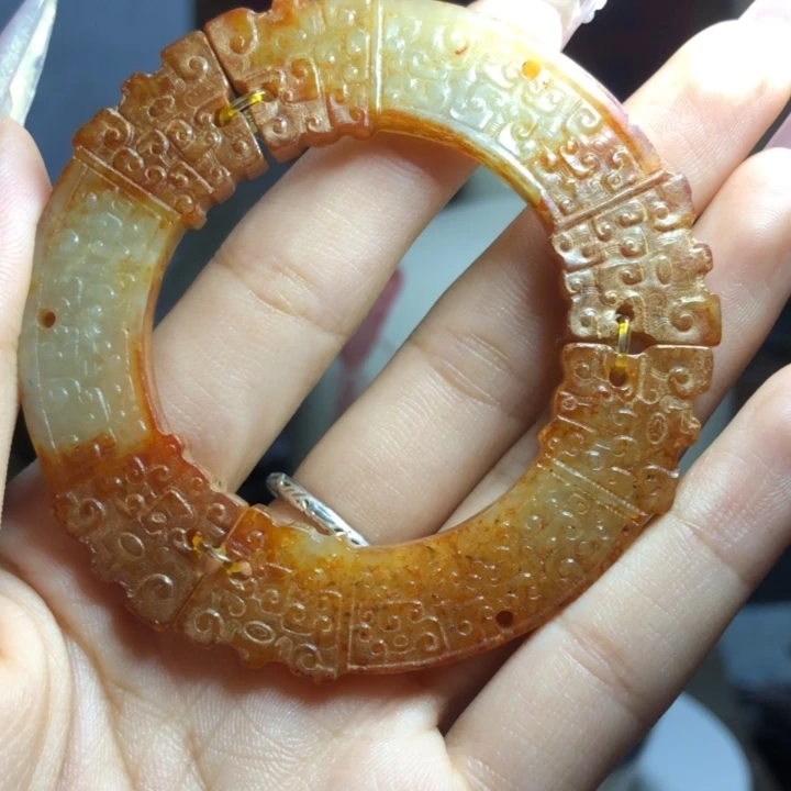 琉璃手工艺品玉璧