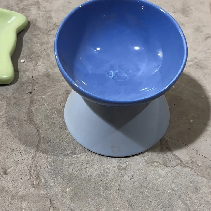 瓷片陶瓷蓝色陶瓷