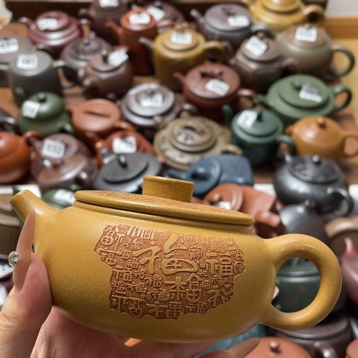 茶壶紫砂空***独紫砂微瑕