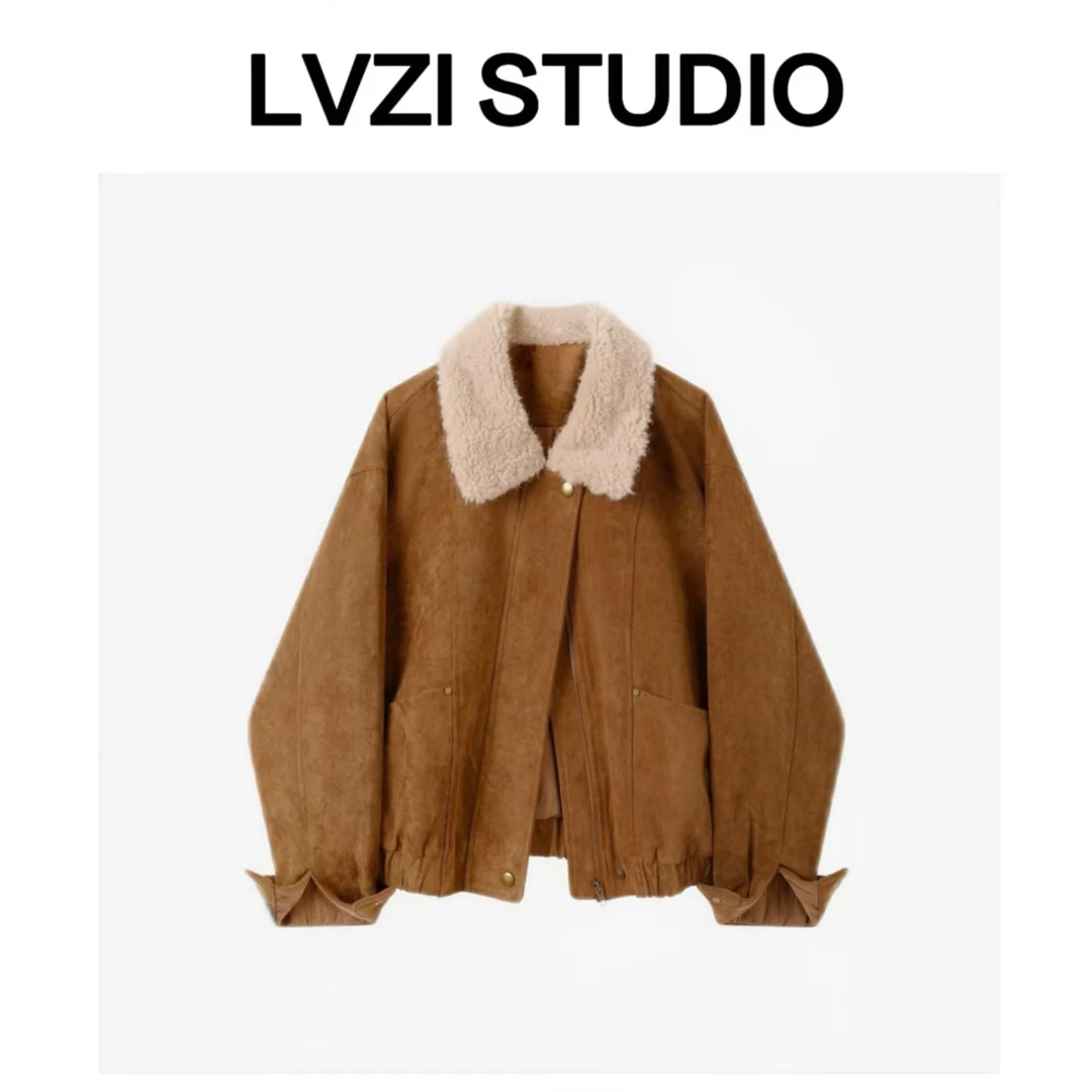 【玲姐专属】老钱风复古翻领短外套冬季新款保暖2025年冬款