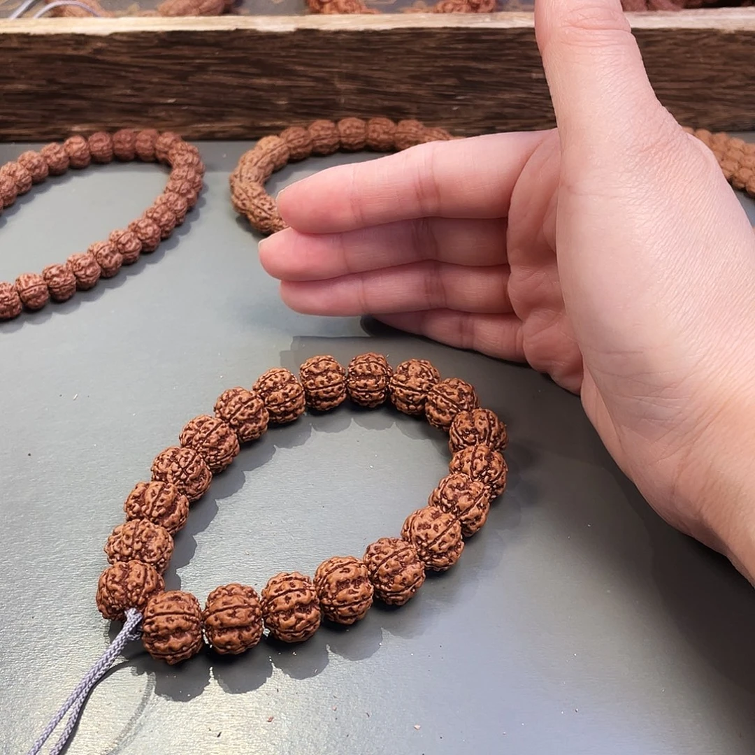 金刚菩提手串红方印14➕单圈