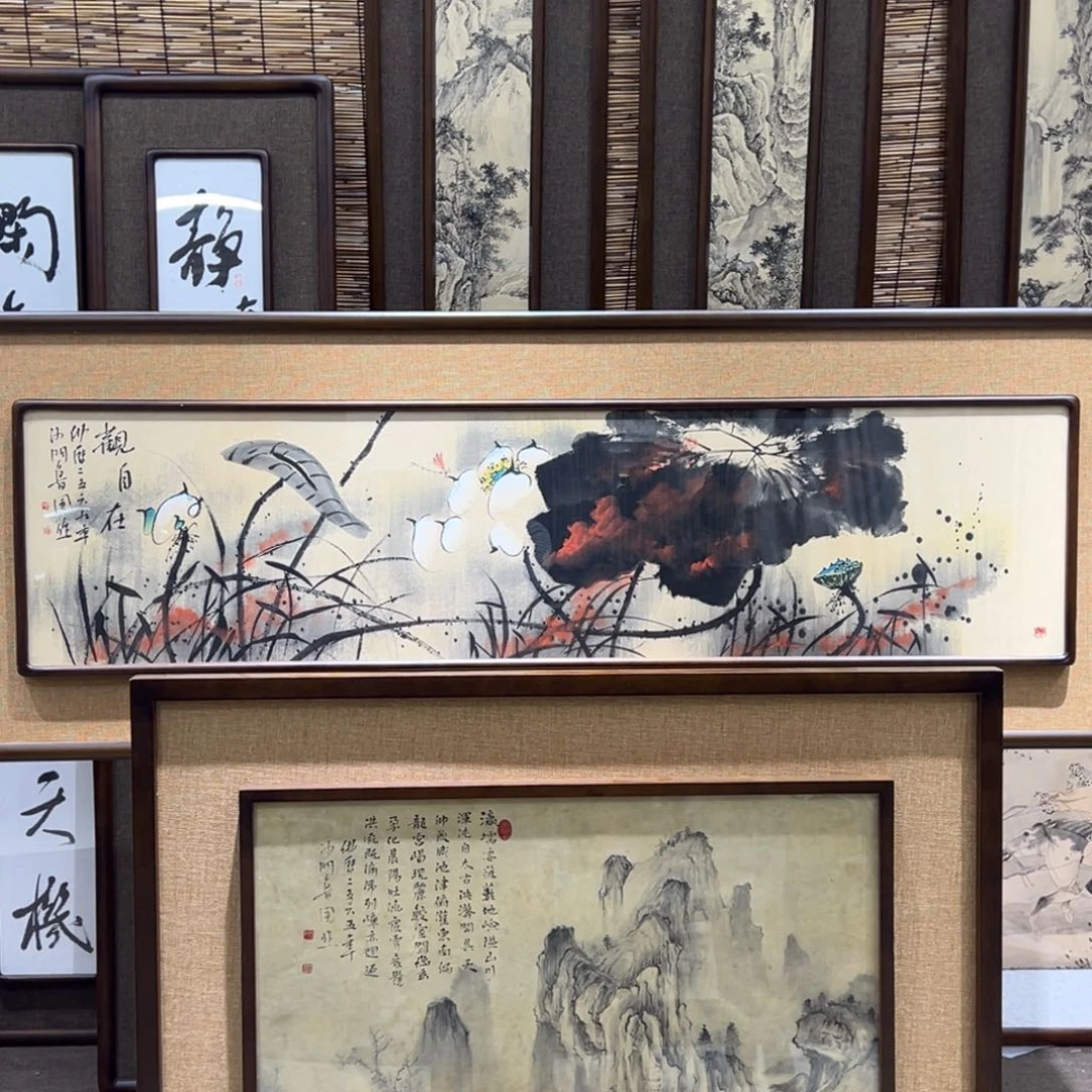 我***名国画亲笔手绘作品