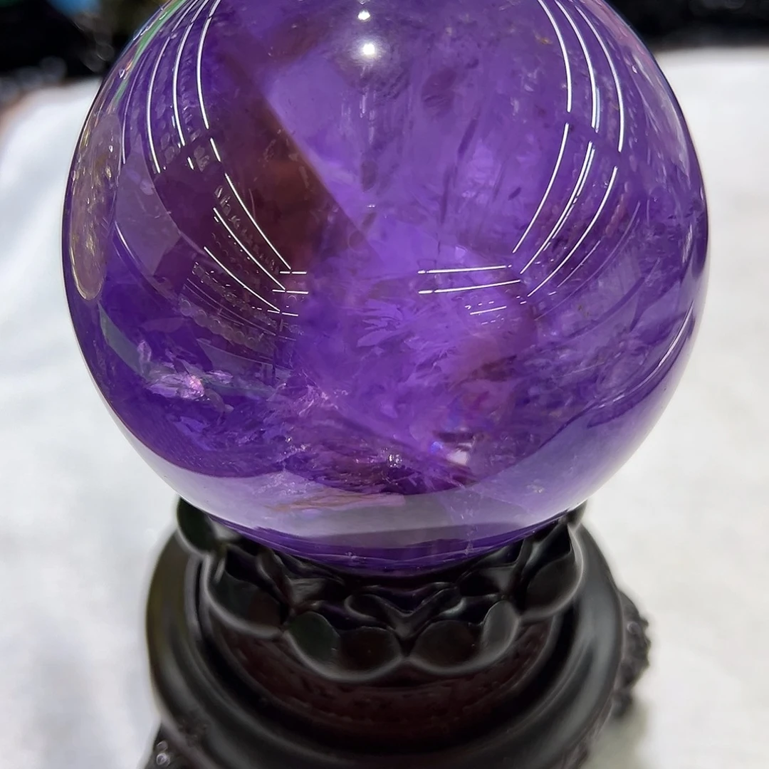 水晶水晶球摆件未镶嵌