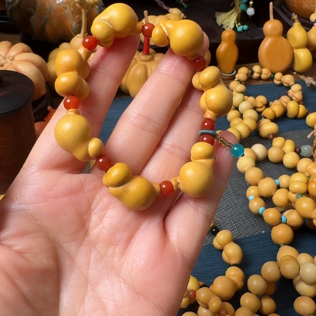 流**9葫芦手串金蟾手串