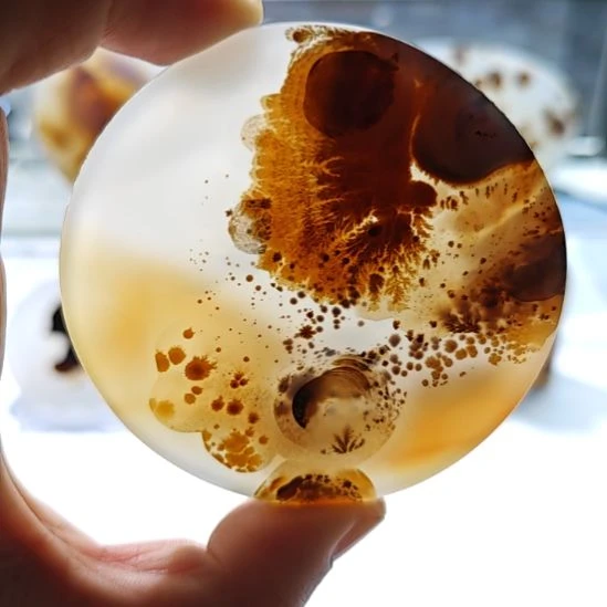 玛瑙/玉髓未镶嵌吊坠(不含链)35号