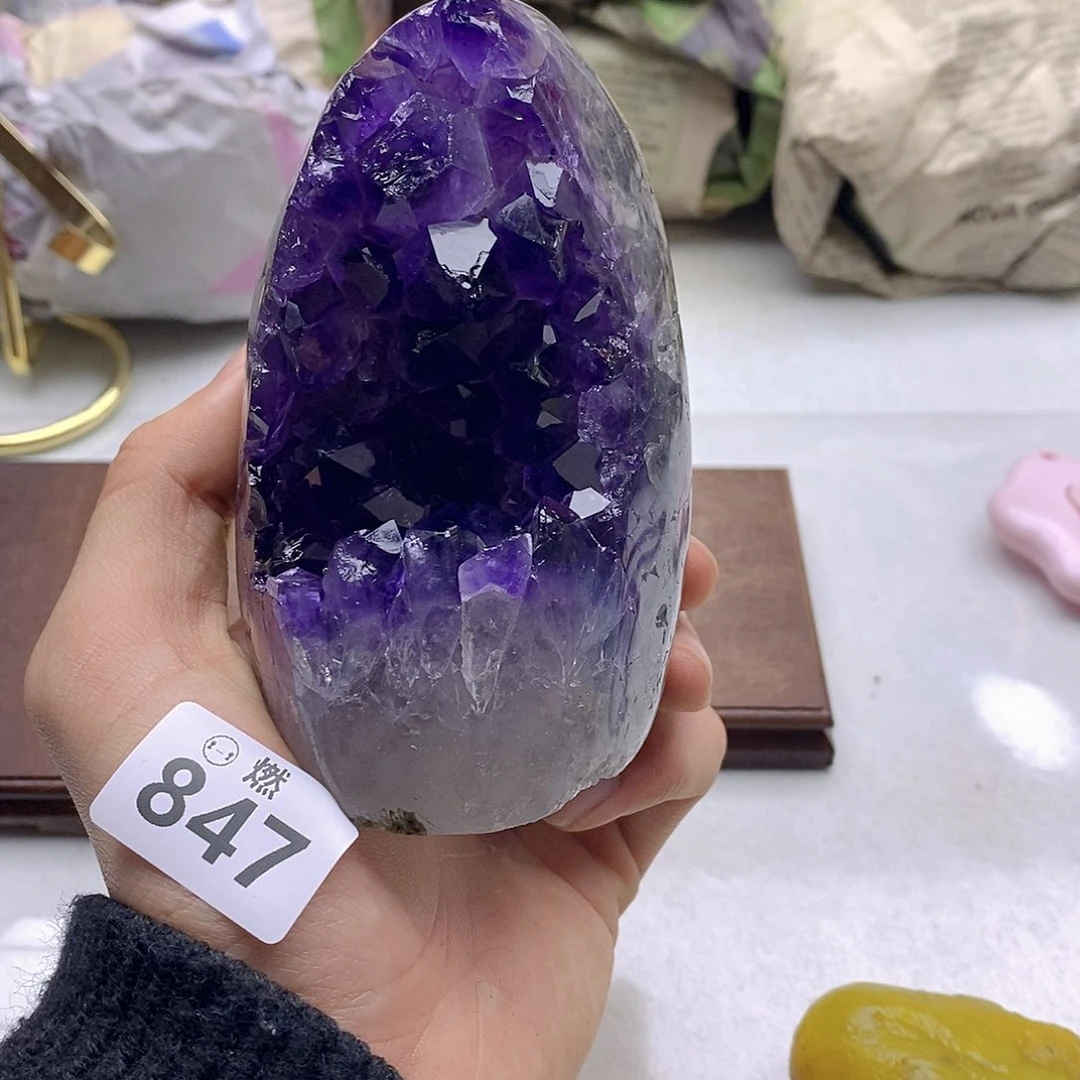 紫晶大型摆件（非配饰）未镶嵌