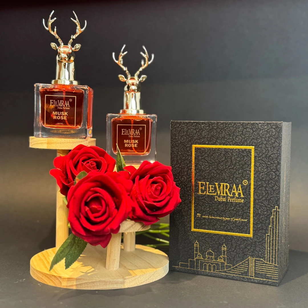 ELEVIRAA迪拜进口香水精油红色，香味留24个小时