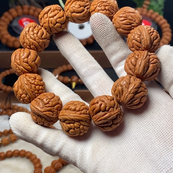 桃核吊坠鑫*秦岭龙纹