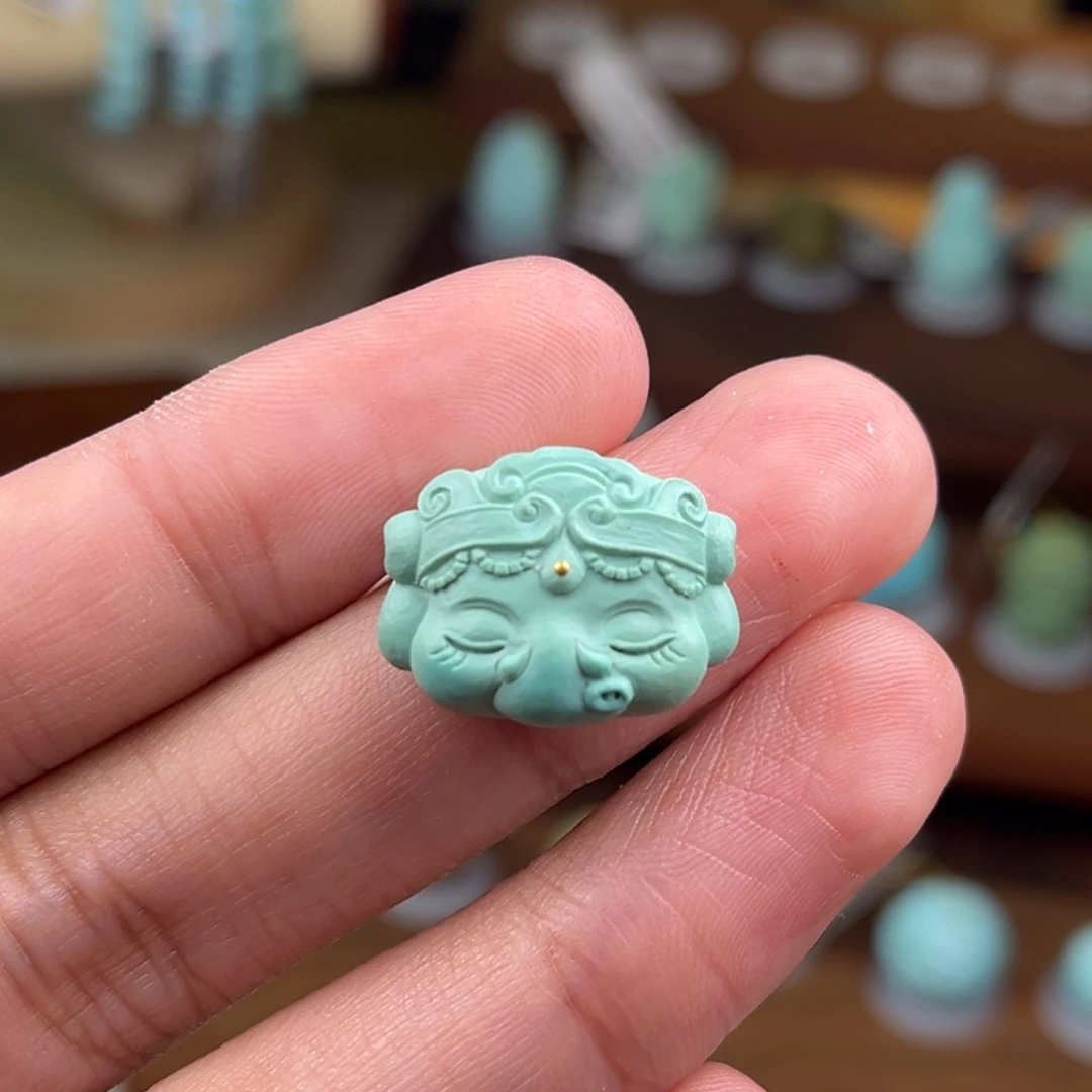 绿松石未镶嵌珠宝奇石86