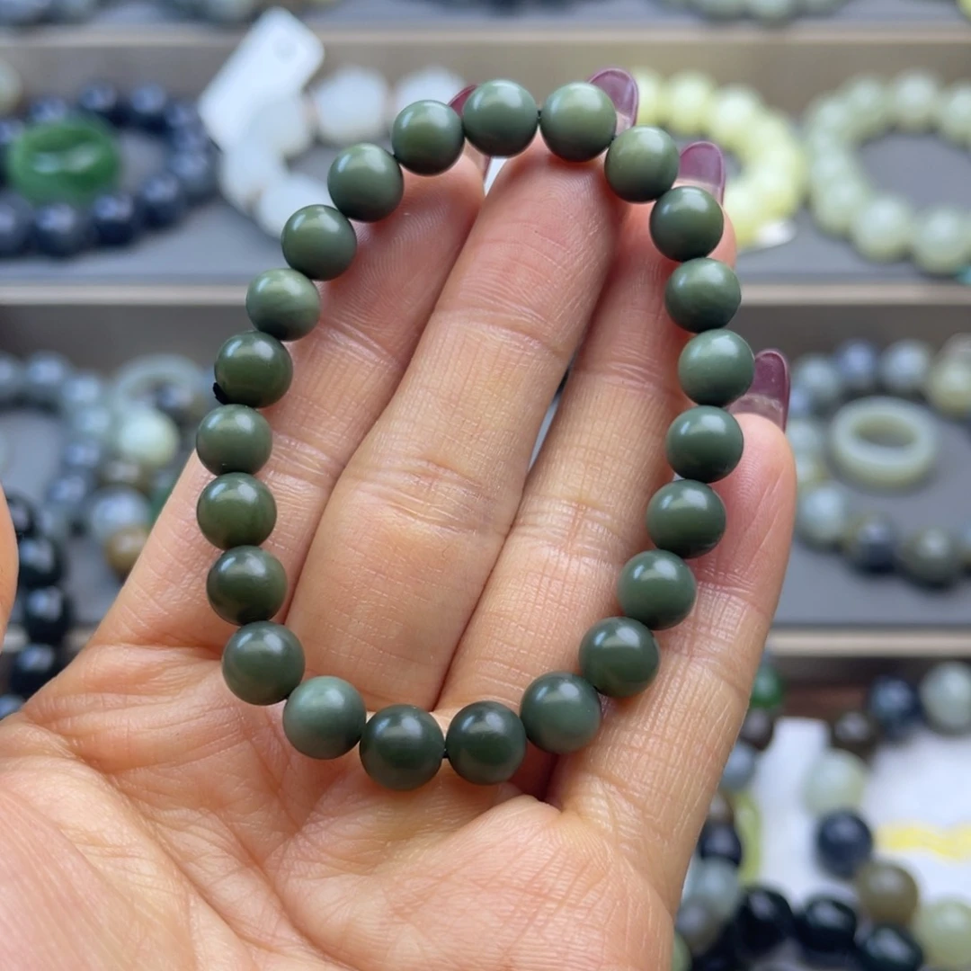 和田玉手链未镶嵌