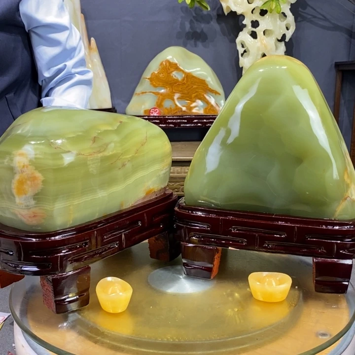 石材精品古青石摆件