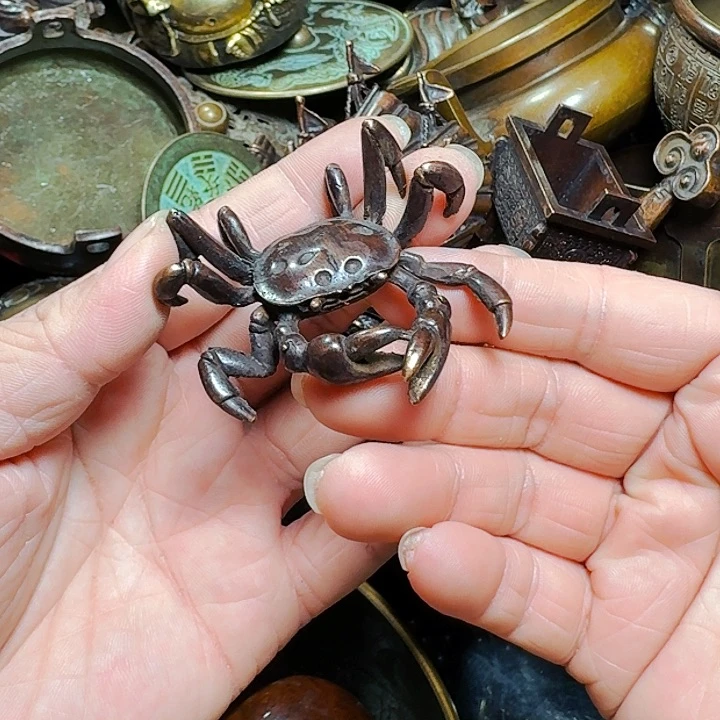 铜器摆件收收藏藏