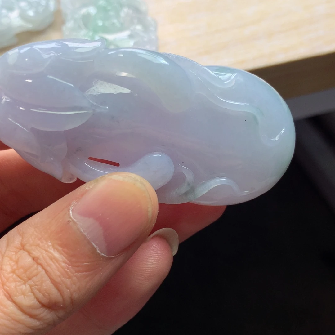 颈饰未镶嵌翡翠吊坠