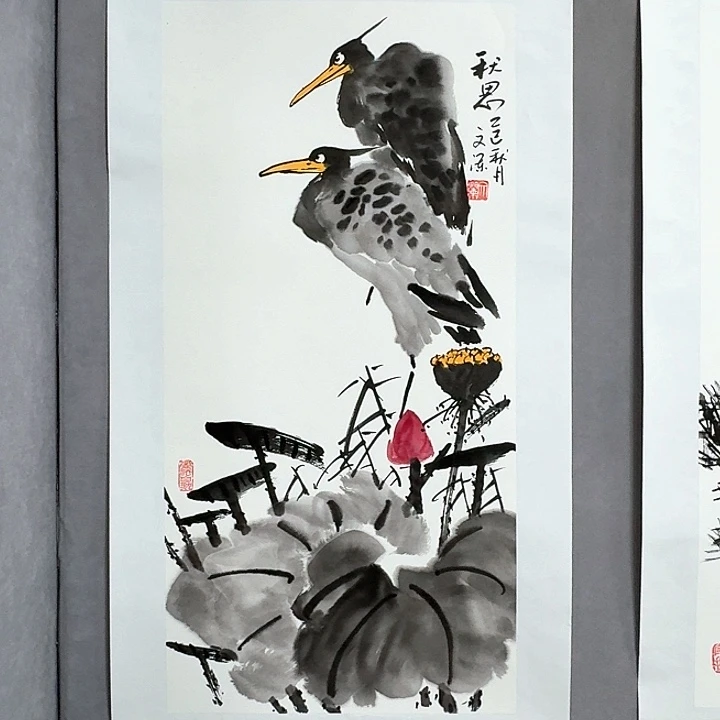 国画亲笔手绘放心去藏