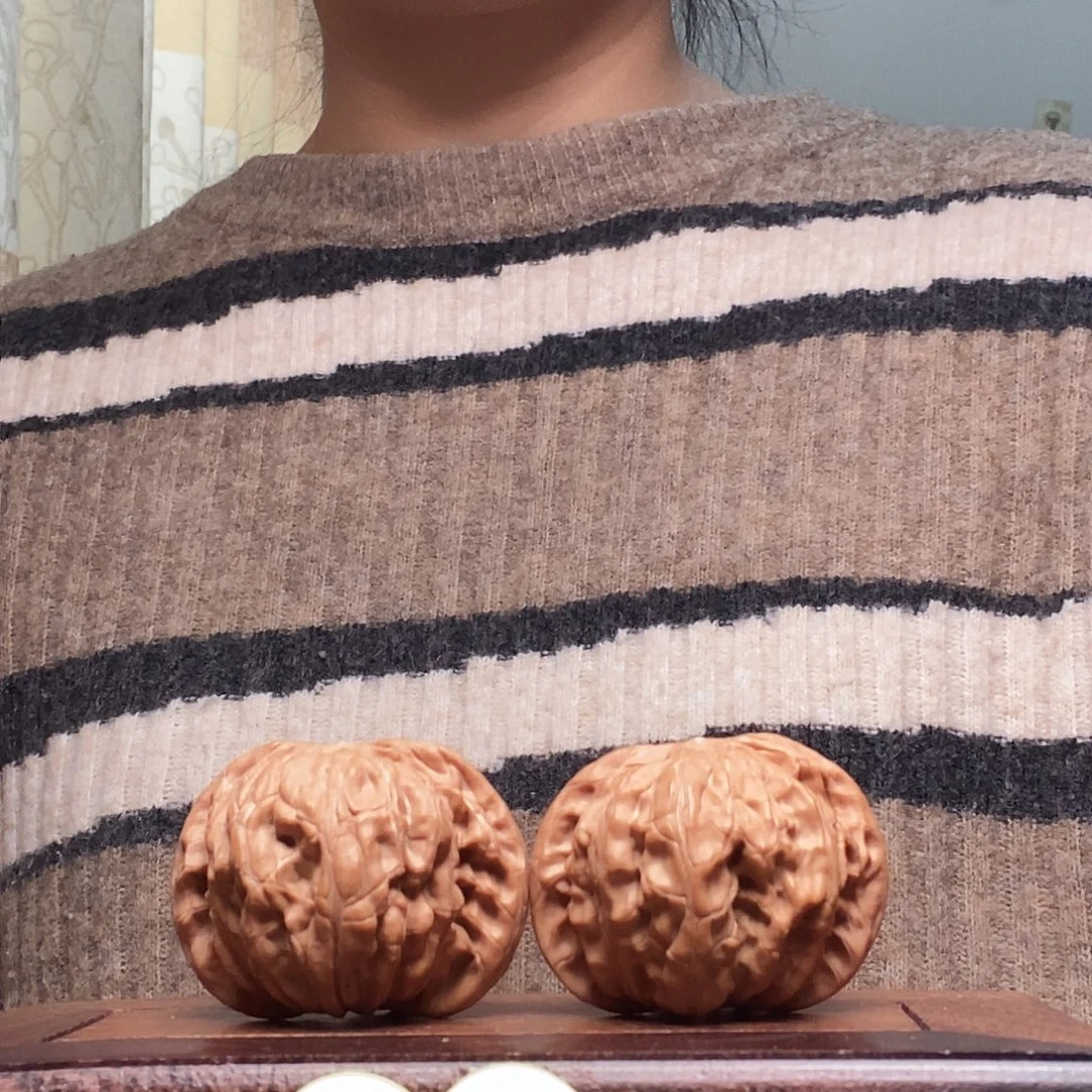 文玩核桃吊坠磨盘