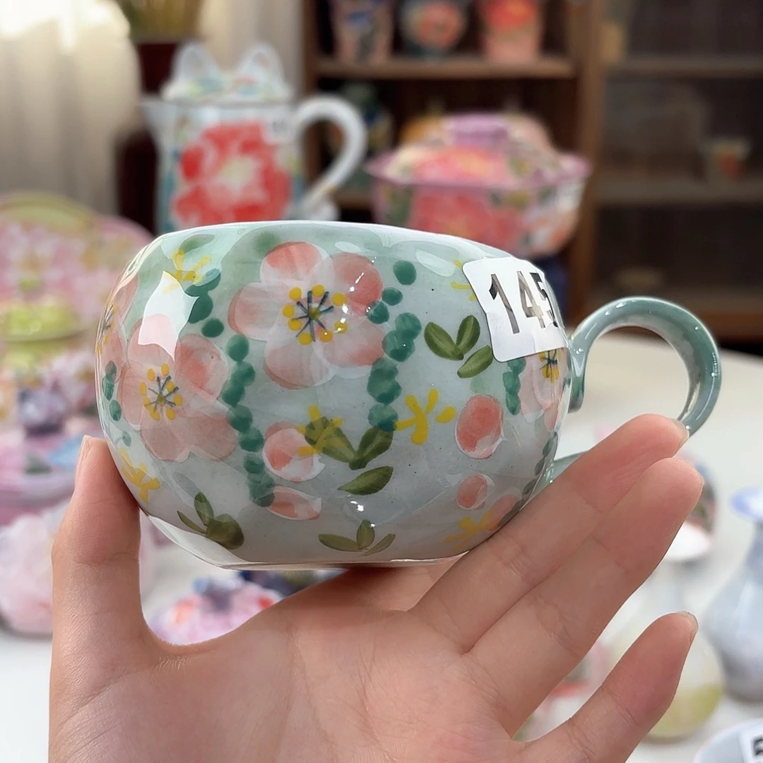 景德镇手绘高温釉下彩陶瓷茶具