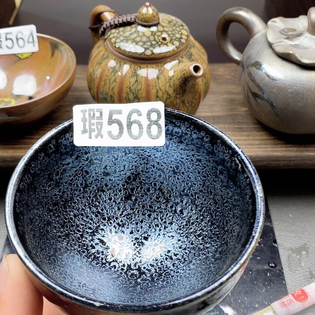 茶盏微瑕建盏主人杯子