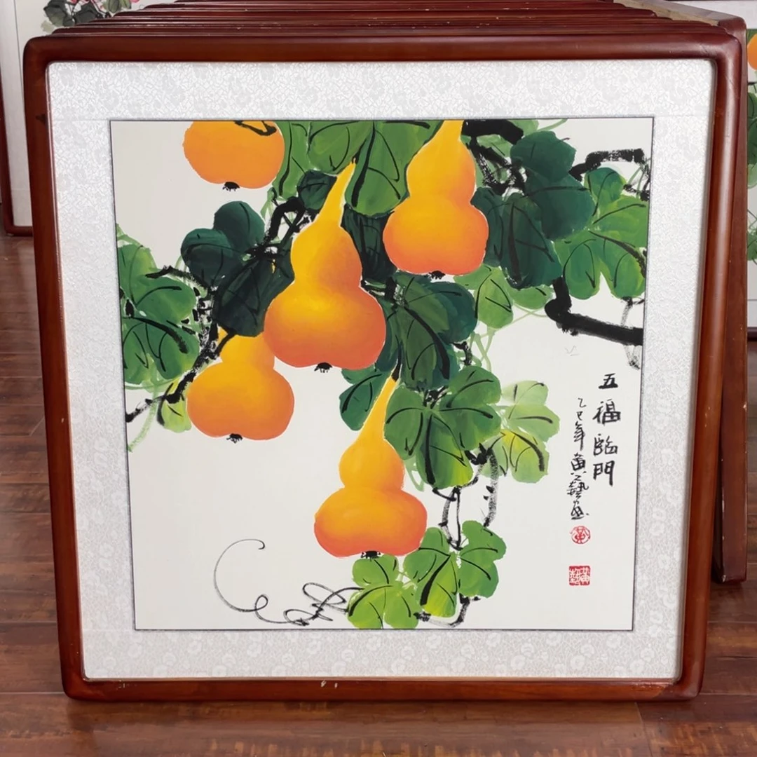 国画带框尺寸63*63厘米